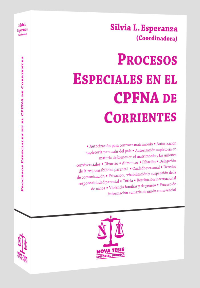 Procesos Especiales en el CPFNA de Corrientes